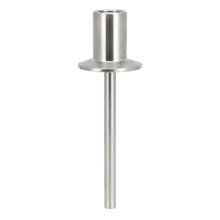 Thermowell - Sanitary (.260" - .260" bore, for 1/4" dia. Element, 316/L Stainless, 1.5" Triclamp (o.d.=2.0 in.))