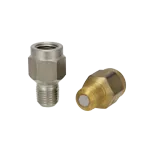 [PXS72-G-22-B-PXS72-G-22-B-PXS72-G-22-B-PXS72-G-22-B] Snubber (Porous Disk Type) (Air, Steam, or Gas, 1/4" NPT Male, Brass)